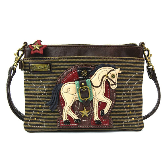 Chala Horse Lovers Mini Crossbody Purse Collectors Handbag