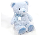 Baby GUND My First Teddy Sound Toy Stuffed Animal Plush, Blue, 10"