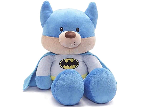 GUND Jumbo Fuzzy Blue Batman Plush Stuffed Bear 25